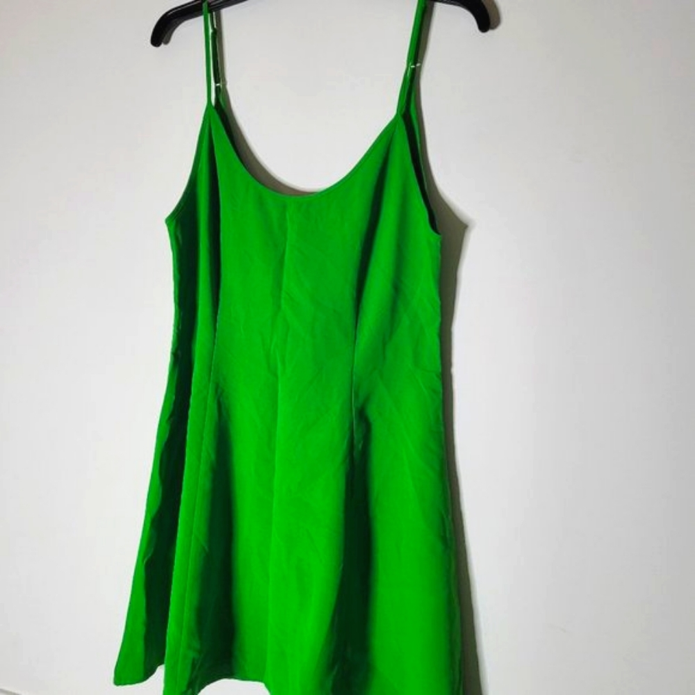 NWT Zara Green Mini Dress
